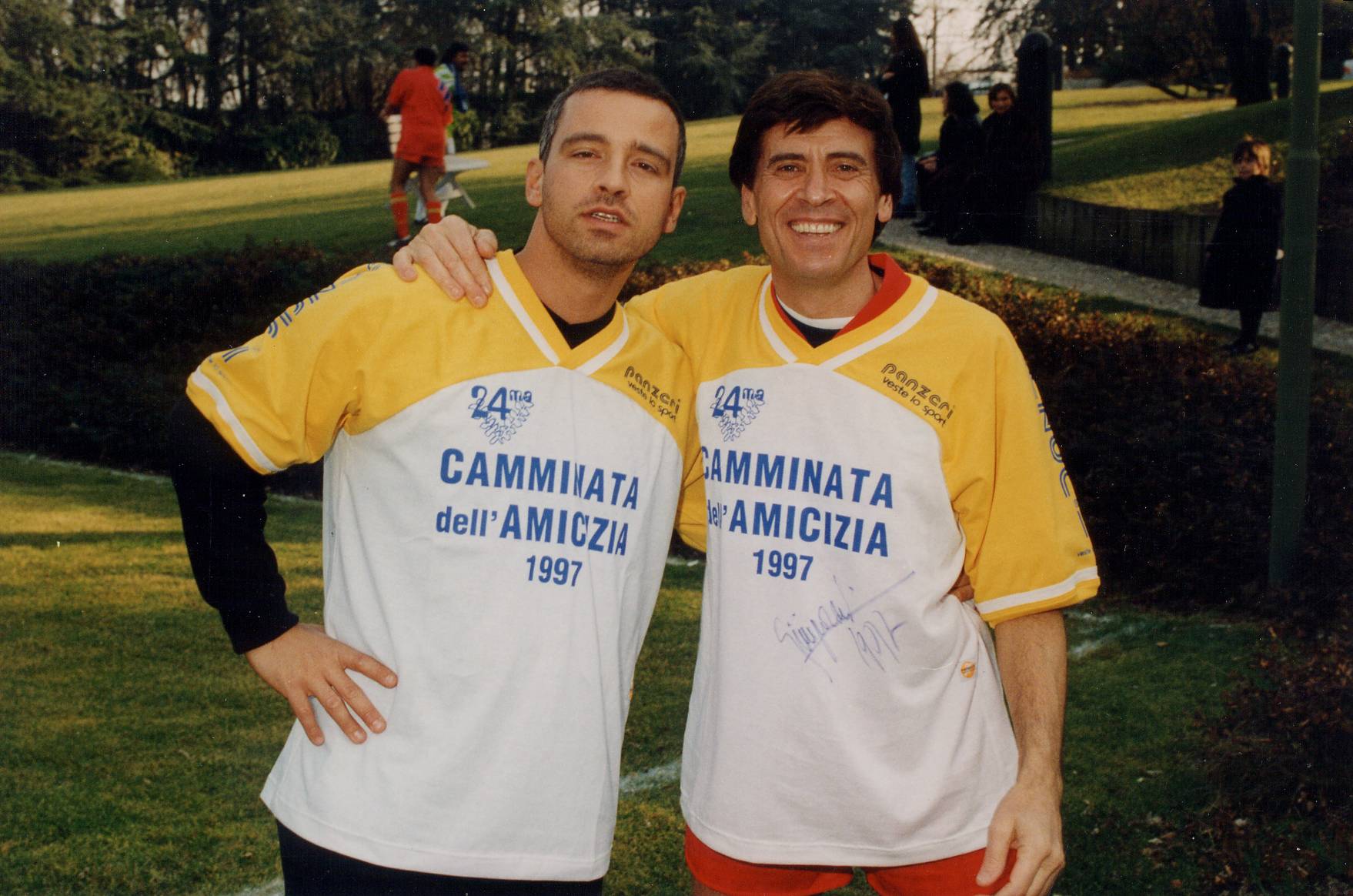 Eros Ramazzotti e Gianni Morandi.